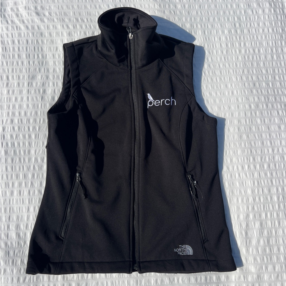 NWOT North Face Women's Ridgewall Soft Shell Vest in Black with Perch Logo, M - Picture 6 of 15